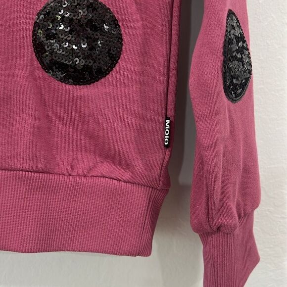 NWT Molo Sequin Dots Sweatshirt Size 12 - Picture 5 of 6
